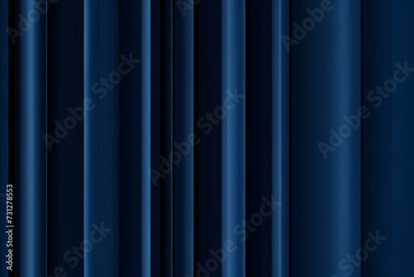 Fototapeta Shiny dark blue wave lines, light lines and technology background, energy and digital concept for technology business template. Vector illustration.