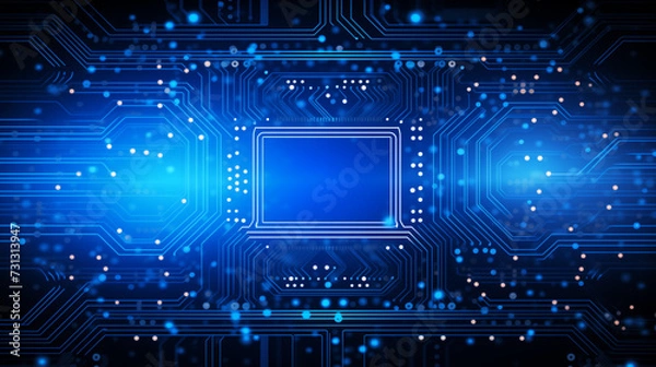 Fototapeta abstract technology background