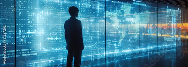 Obraz Digital Strategy in Action: Navigating the Future of Business with Innovation and Technology