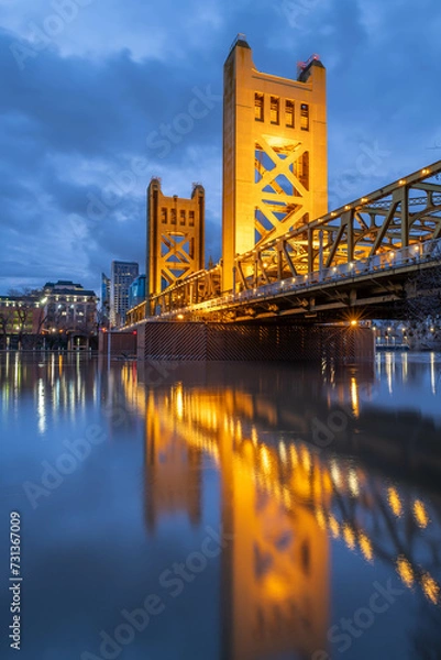 Obraz Sacramento's Tower Bridge