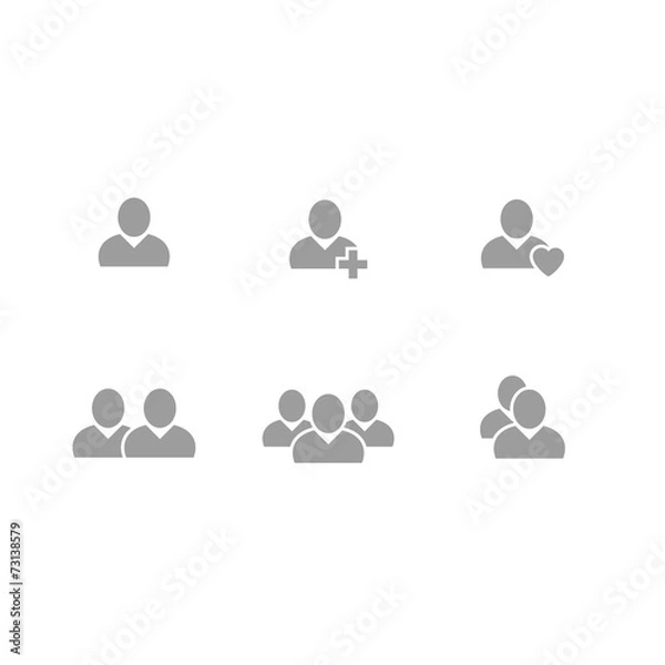 Obraz User symbol icons