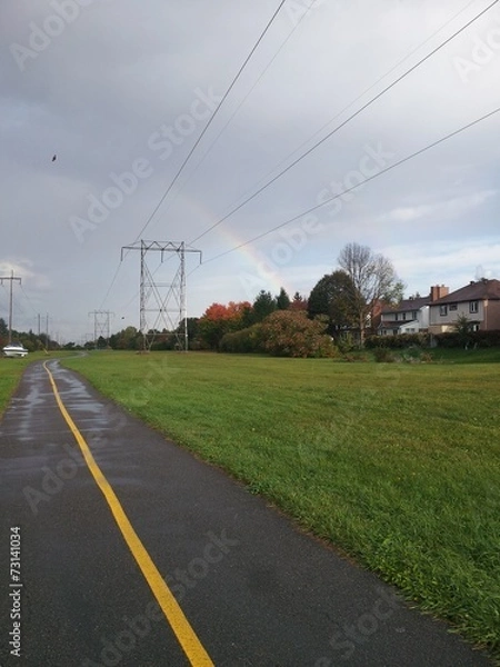 Fototapeta Rainbow Path