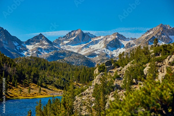 Obraz Eastern Sierra Mountains, California