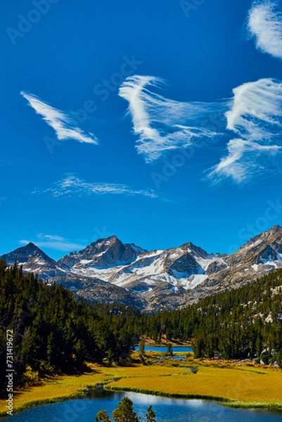 Obraz Eastern Sierra Mountains, California