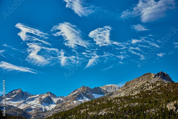 Obraz Eastern Sierra Mountains, California