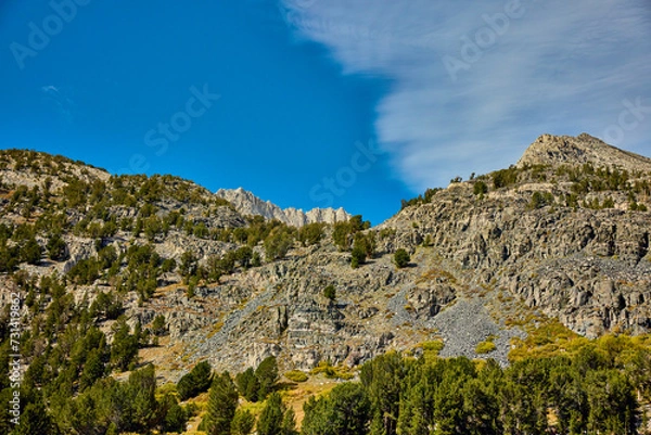 Obraz Eastern Sierra Mountains, California