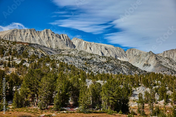 Obraz Eastern Sierra Mountains, California