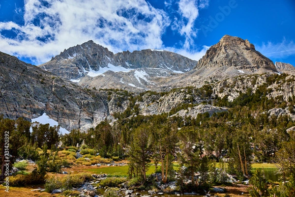 Obraz Eastern Sierra Mountains, California