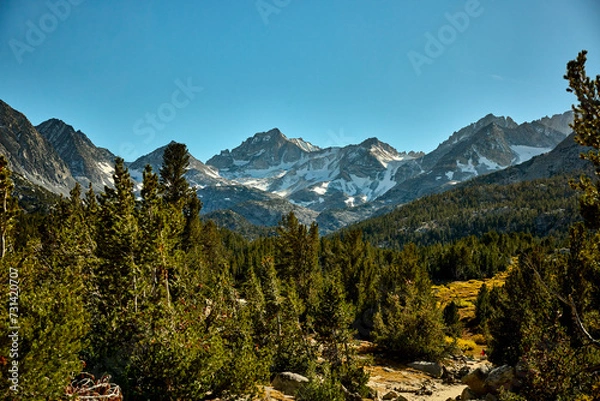 Obraz Eastern Sierra Mountains, California