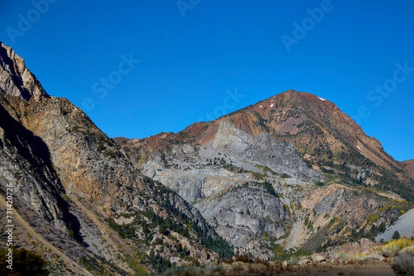 Obraz Eastern Sierra Mountains, California