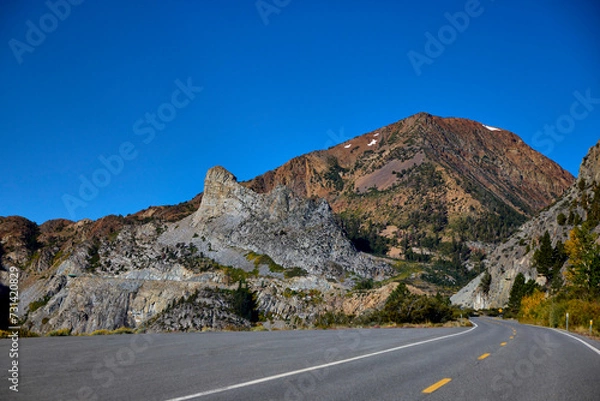 Obraz Eastern Sierra Mountains, California