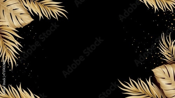 Fototapeta a 3d and asthetic abstract background