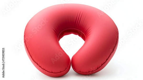Obraz A compact inflatable neck pillow