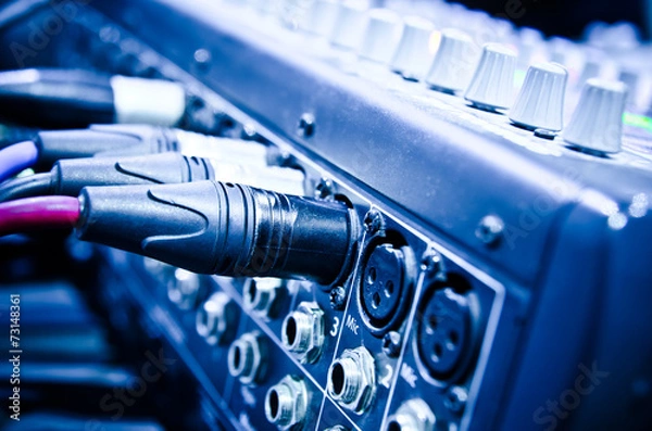 Obraz przewód audio