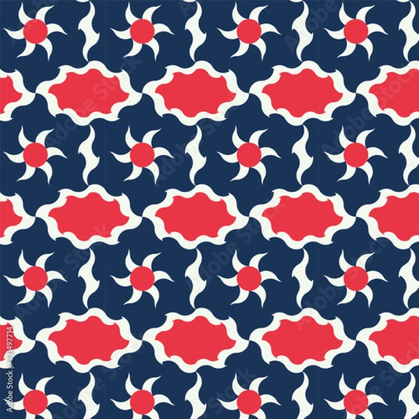 Fototapeta Abstract seamless pattern with colorful background. pattern background design.