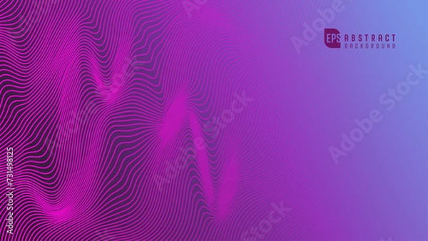 Obraz Liquid Style Colorful Abstract Background Vector.