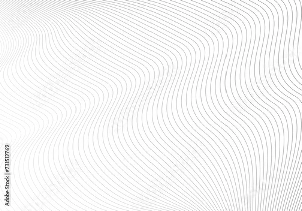 Fototapeta Vector Illustration of the grey pattern of lines abstract background.  Blend line grey pattern.   Line pattern 