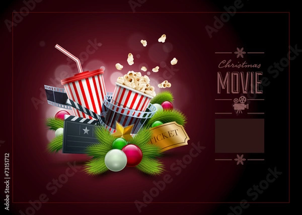 Obraz Christmas Movie concept