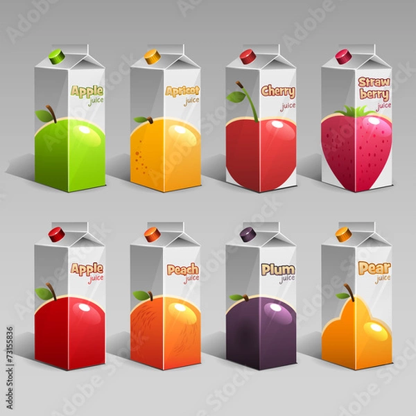 Fototapeta Juice pack