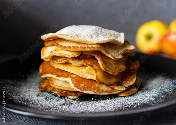 Fototapeta apple pancake 