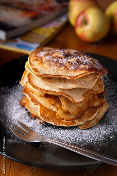 Fototapeta stack of pancakes