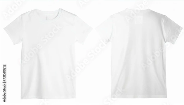 Obraz Shirt Mockup for Product Design - T-shirt Template for Logo Placement and Branding