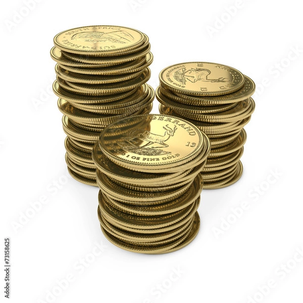 Obraz Krugerrand Stapel