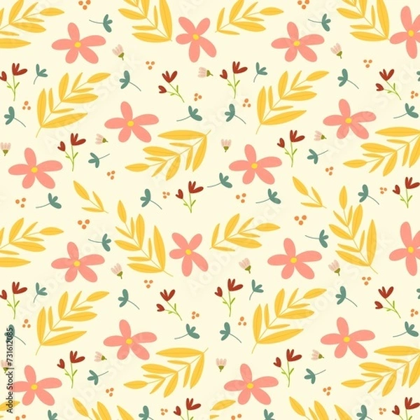 Obraz Flowers pattern 