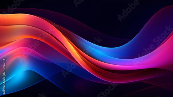 Fototapeta abstract background, gradient colors