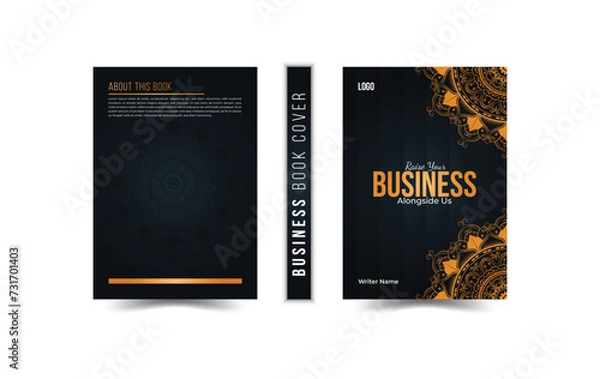 Obraz Unique business book cover design