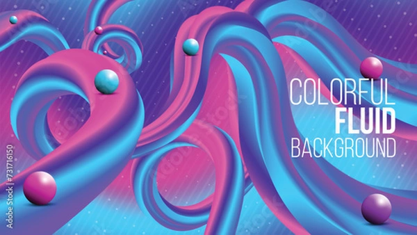 Fototapeta background fluid design
