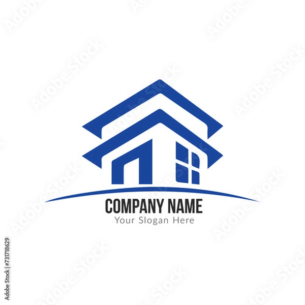 Fototapeta unique logo design