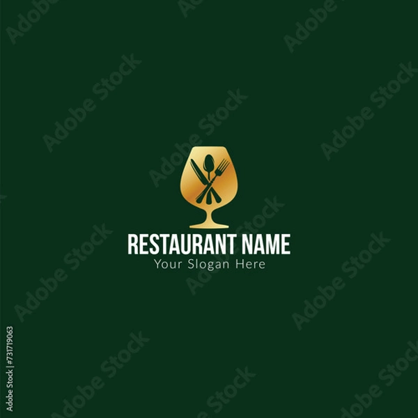 Fototapeta unique logo design