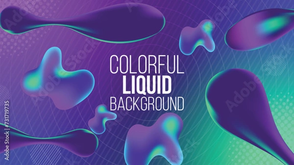Fototapeta background fluid design