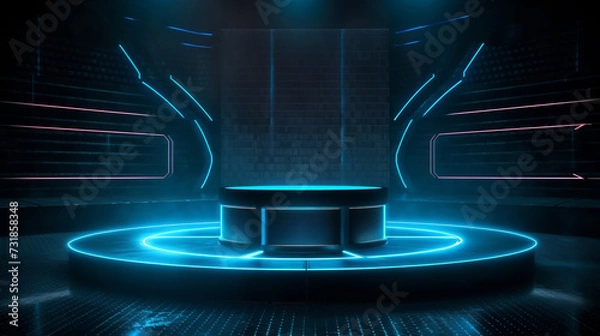 Obraz Digital Evolution: Exploring the Intersection of Business, Technology, and Finance for Enhanced Market Insights, generative AI