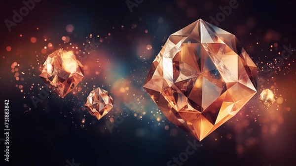 Obraz Blazing Art: Captivating Abstract Fire Illustrations Ignite Space, Heat, and Magic in Vibrant Red Flames, generative AI