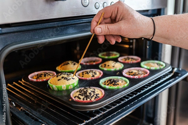 Obraz meat in the oven