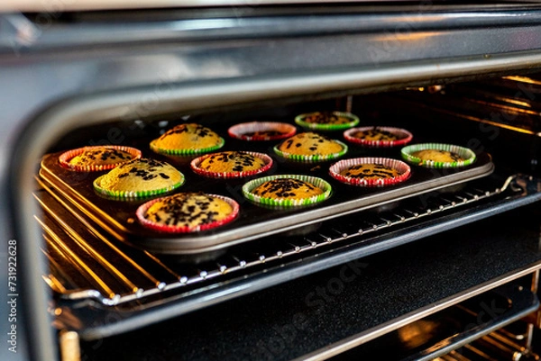 Obraz cooking in the oven