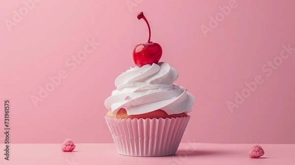 Obraz Cupcake logo design