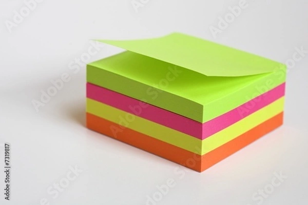 Obraz Block of Adhesive Notes