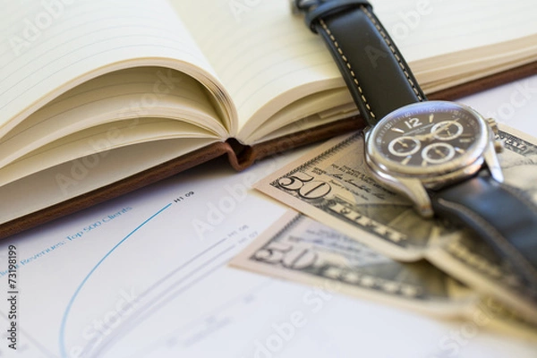 Obraz Business collage with various items