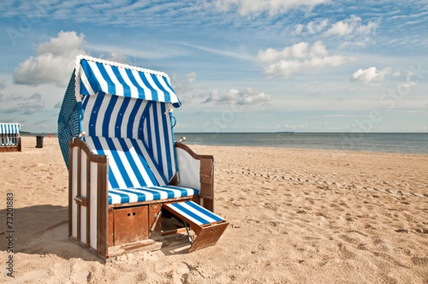 Fototapeta Strandkorb 7