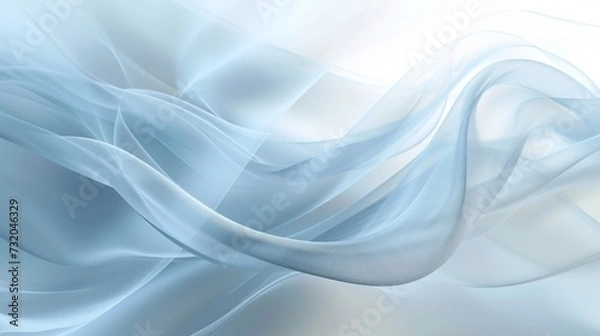 Fototapeta Clean and tranquil backdrop featuring abstract diagnostic imagery