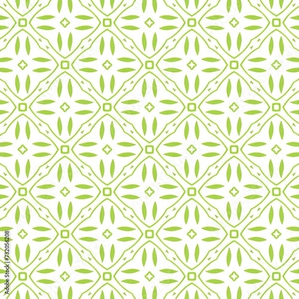 Fototapeta A beautiful repeating geometric pattern design. An illustration of amazing reiteration for fashion designing.