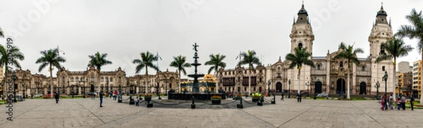 Obraz Plaza Mayor, Lima, Perù