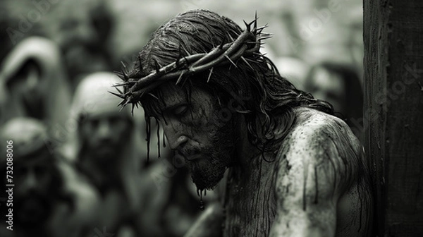 Obraz Jesus nailed to the cross