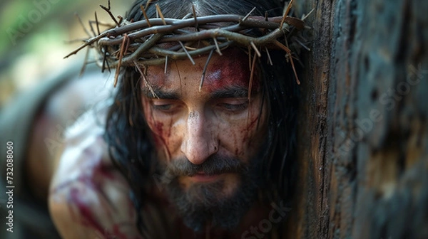 Obraz Jesus nailed to the cross