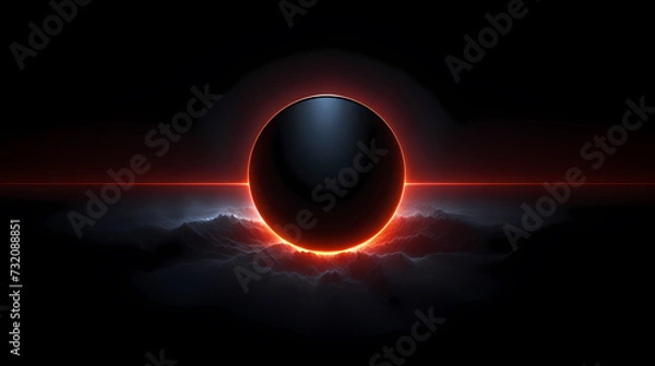 Fototapeta Space background, cosmic science, astronomy background