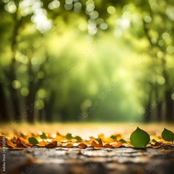 Obraz autumn leaves background