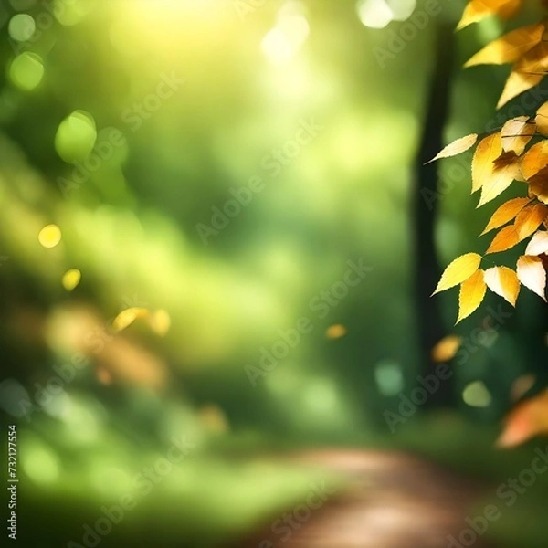 Obraz autumn leaves background